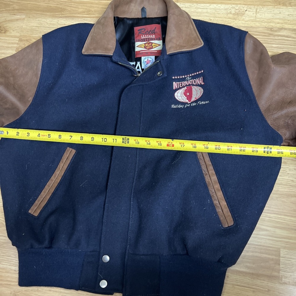 reed sportswear leather jacket International Livestock Expo‎ Men's XL - Picture 6 of 10